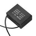 thumbnail image 5 of Uxcell 47x17.5x34.5mm 5uF 450V AC 2 Wires CBB61 Ceiling Fan Capacitor, 5 of 5