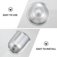 thumbnail image 3 of WEUVEB 4Ud Protectores Para Acoplamiento De Remolque Plata Con Anillo De Para Uso Universal En Autos, 3 of 5