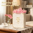 thumbnail image 2 of WaaHome Mothers Day Gift Bag - 11.5'' Medium Happy Mother's Day Paper Gift Bag with Tissue Paper and Handles Elegant Embossed Rose Gift Wrap Bag for Mom Nana Grandma Wife Sister, 2 of 8