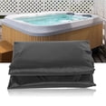 thumbnail image 1 of Housse de Protection pour Baignoire Extérieure Portable Carrée Imperméable Anti-Poussière pour Spa Protection Eau, Spas Extérieurs, Piscine, 1 of 7