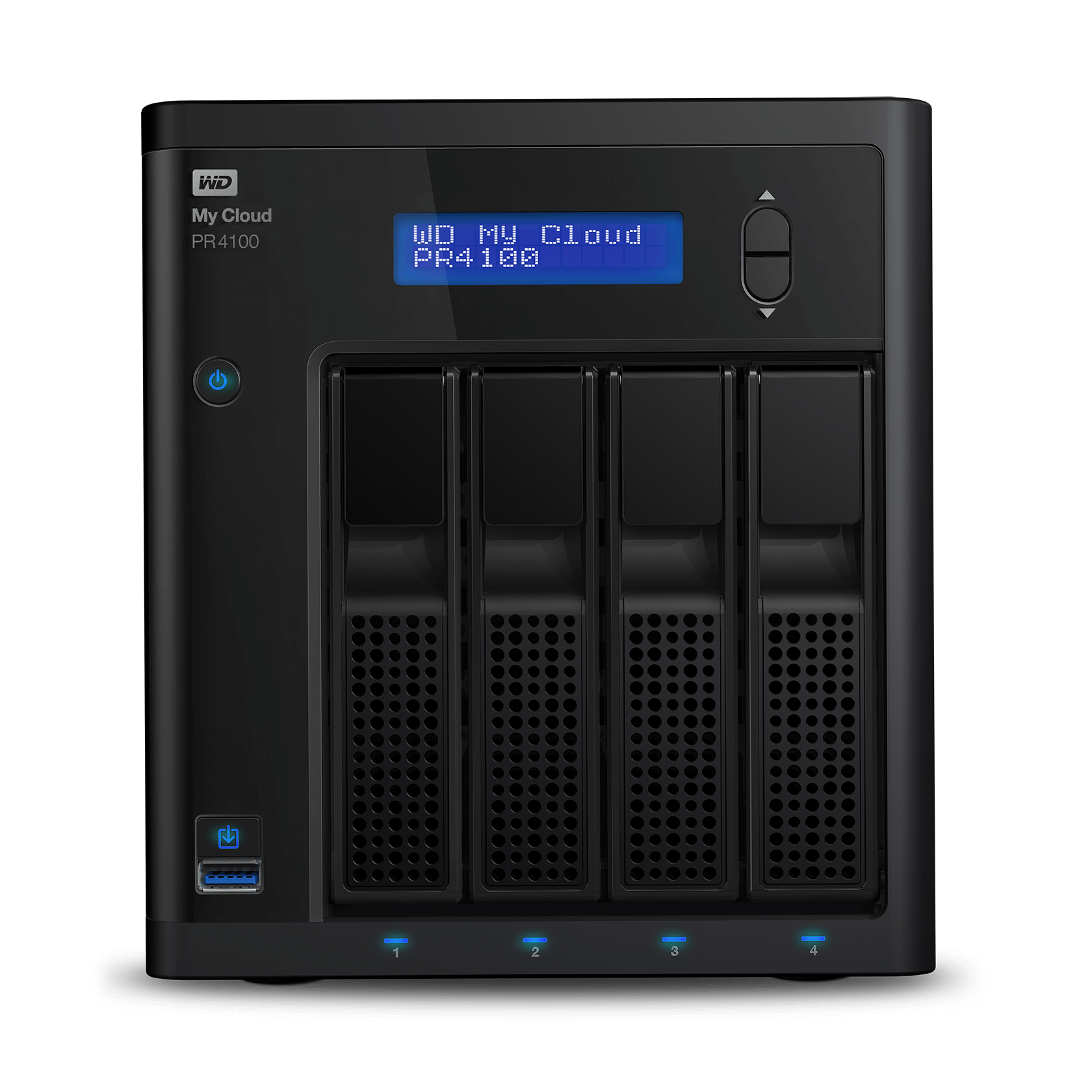 WD 8TB My Cloud Pro Series PR4100, 4-Bay Network Attached Storage - WDBNFA0080KBK-NESN - image 3 of 8