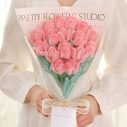 Tulip Bouquet Twisted Handmade Diy Flower Wedding Decoration