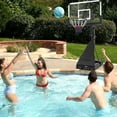 thumbnail image 2 of Goplus Système de Panier de Basketball 4,9-10 Pi avec Panneau Arrière Incassable de 44 Pouces avec Roues, 2 of 10