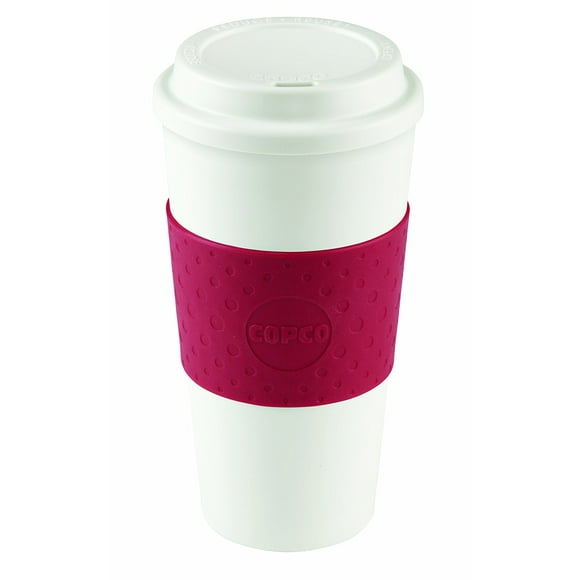 Copco Acadia Hot or Cold coffee Mug 16 Ounce, Red