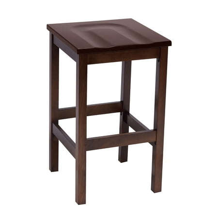 KFI Studios Eastwood Barstool, Mahogany