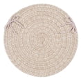 thumbnail image 1 of Colonial Mills TE09R108X108 9 ft. Tremont Braided Round Rug, Natural, 1 of 1