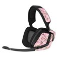 thumbnail image 1 of Skin Decal Wrap Compatible With Corsair Void Pro Gaming Headset Sticker Design Conceal Pink, 1 of 5