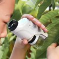thumbnail image 3 of POINTERTECK Microscope for Kids 60-120x Electric Mini Pocket Microscope with LED Light Microscope  for Kids Students Microbiological Observation Learning White, 3 of 9
