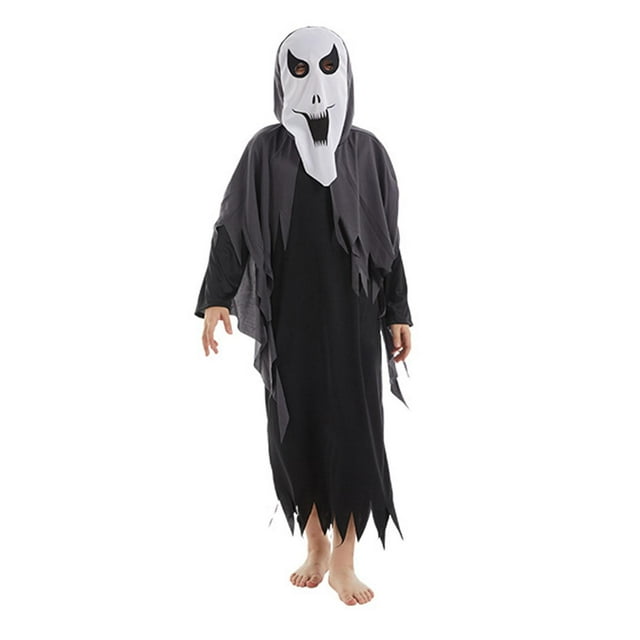 Disfraz de fantasma siniestro de Halloween para niños Yinane S