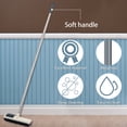 thumbnail image 3 of Floor Scrub Brush with Long Handle Stiff Bristle Brush Scrubber Cleaning Brush For Kitchen Bathroom Patio Garage Sidewalk Stadium Cleaning, 3 of 7