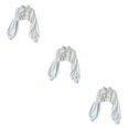 thumbnail image 4 of maskred Chemisier Demi-Col Détachable à la Mode pour Filles Robe Col Blanc TG TG 3Set, 4 of 6