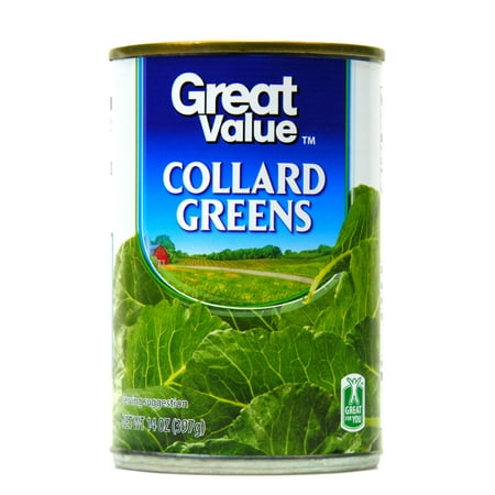 (6 Pack) Great Value Collard Greens, 14 Oz