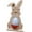 B, variant on Personalized Baby's First Easter Footprint - My First Easter Art Craft Gifts DIY Wooden Sign, Baby's Milestone Signs, Lovely Bunny Egg Footprint Sign