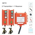 thumbnail image 2 of F21-2S Wireless Industrial Remote Controller Electric Hoist Remote Control Winding Engine Sandblast Switches UHF 868 3 button ,Humanized Design, 2 of 7