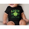 thumbnail image 2 of Lucky Little Dude Onesie, St Patrick's Day Baby Bodysuit, Green Clover Infant Romper, Cute Spring Outfit, Newborn Gift Idea, 2 of 5