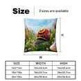thumbnail image 5 of Snail Covers with Unique Patterns, Set of 2 Decorative Throw Pillow Inserts for Sofa Bed Couch, 16x16/18x18/20x20 Inches, Ideal for Home Decor and Gifting, 5 of 6