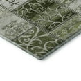thumbnail image 4 of Addison Rugs Mayfield Washable Transitional Panel Green Rectangle Rug, 1'8" x 2'6", 4 of 5