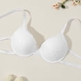 thumbnail image 4 of UDAUDU Women's Push Up Bra Comfortable Ultimate Smoothing Convertible Soft Bra Lightweight Everyday Bras White 34C, 4 of 6