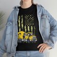 thumbnail image 3 of Cement Truck Driver Concrete Mixer Camouflage American Flag T-Shirt, 3 of 4