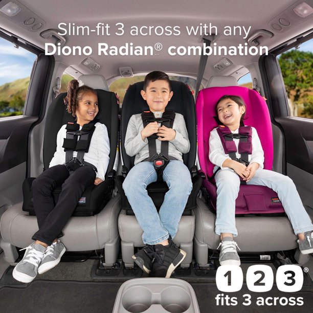 Diono Radian 3R All-in-One Convertible Car Seat, Slim Fit Across