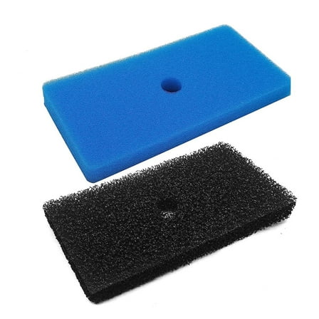 Qzbhct 52231 52229 Blue and Black Sponge Filters Replacement for Pond Pump Pre-Filter Box Filter Pads