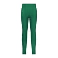 thumbnail image 5 of Zaldita Girls Kids Athletic Dance Leggings Basic Yoga Jeggings Pants Active Tights Sports Activewear Dark Green 16, 5 of 7