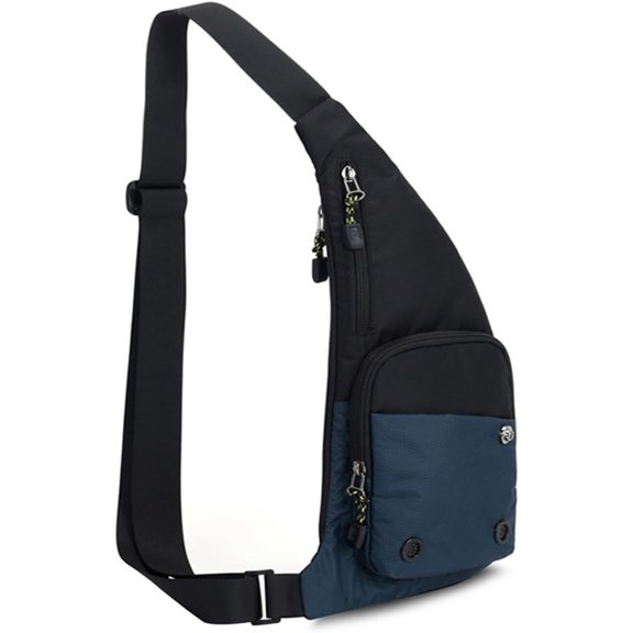 Sling Bag Slim Crossbody Bag Sling Backpack Chest Daypack Crossbody Backpack for Travel Sports Running Hiking