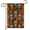 Multicolor 4, variant on ADECORIVY Halloween Evil Pumpkin Night Welcome Garden Flag 12x18 Inch Double Sided Outside Porch Yard Decoration Outdoor Flag