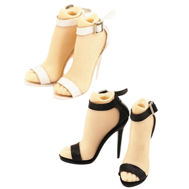 2 : 6 Femenina Moda Tobillo Correa Tacones Altos Sandalias Pulgadas de Girl