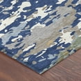 thumbnail image 3 of Addison Rugs Chantille Indoor/Outdoor Transitional Abstract Navy Machine Washable Rectangle Rug, 8' x 10', 3 of 8