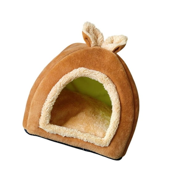Runquan Small Animal Pet House Bed Guinea Pig Bed for Small Animal Chinchilla S