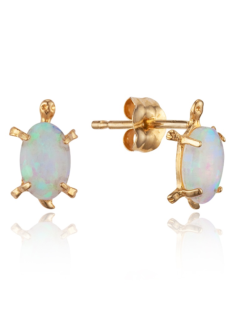 Girl Stud Gold Turtle Earring Baby Earrings 14K Gold Turtle Stud Earrings Gold Screw Back Earrings Gold Turtle Stud Earring