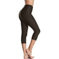 thumbnail image 4 of Asoul Women Capri Leggings Swimsuit Pants Beach Bathing Swim Rash Guard Bottoms, 4 of 6