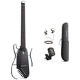 thumbnail image 1 of Guitarra eléctrica acústica sin cabeza Donner HUSH I con funda, 1 of 8