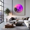 thumbnail image 6 of LUVODI Iridescent Wall Decor Mirror Full Length Rainbow Wall Hanging Accent Mirror for Living Room Dazzling Glass Mirror, 6 of 9