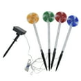 thumbnail image 1 of Candy Christmas Pathway Lights IP44 Waterproof LED Lighted Pathway Markers for Christmas Decor, 1 of 7