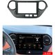 thumbnail image 4 of Marco de tablero de instrumentos de automóvil de 9 pulgadas y 2 Din Panel adaptador de radio para tablero de instrumentos MP5 con cable para I10 2014-2017 LHD, 4 of 5