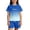 18Blue40, variant on WERYOUNG Gradient Letter Print Summer Outfits For Kids Boys Girls Short Sleeve Crewneck Tops And Shorts Casual Two Piece Workout Sets Versatile Clothing Sets 2-3 Years