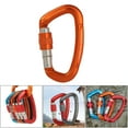 thumbnail image 4 of Clips de Mosquetón de escalada Zulema Hardware Naranja, 4 of 8