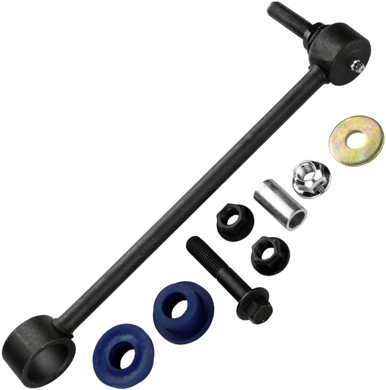 Detroit Axle - Rear Sway Bars for 2008-2012 Jeep Liberty 2007-2011 Dodge Nitro, Stabilizer Sway Bar End Links 2009 2010 Replacement