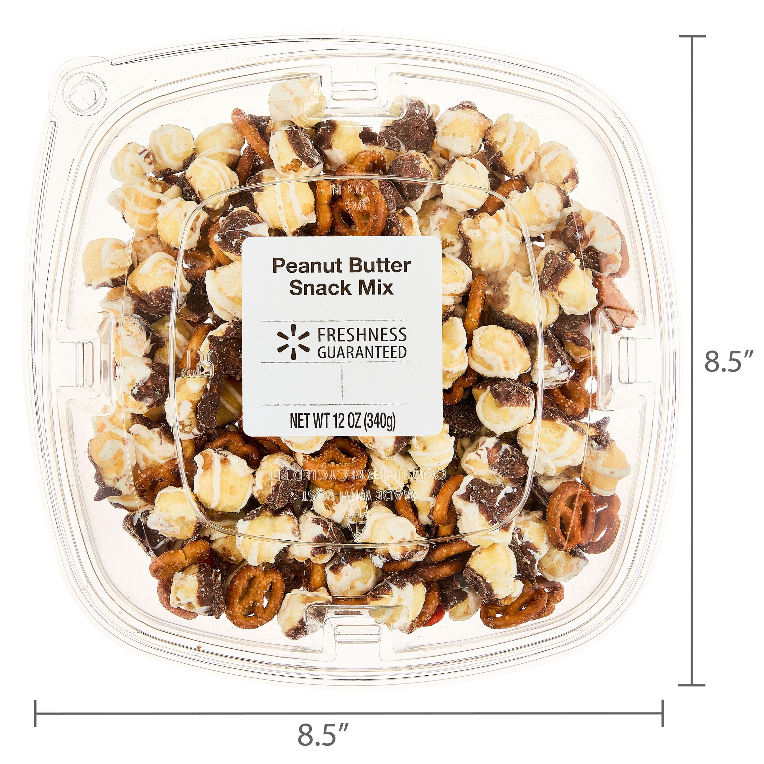 Freshness Guaranteed Peanut Butter Snack Mix Bowl,12 oz, 1 Count
