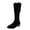 Black, variant on Nmnitkp Boots for Women Fashionable Casual Multi-Color Thick-Soled Suede Western Boots Fall And Winter Style Comfortable Long Boots Black,36