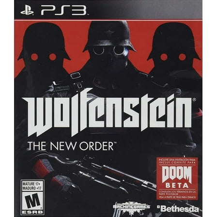 Wolfenstein: The New Order, Bethesda Softworks, PlayStation 3, [Physical]