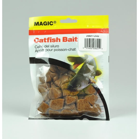 Magic Products Catfish Bait, Brown & Liver, 6 Oz.