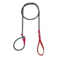 thumbnail image 3 of Correa de entrenamiento para perros con cadena de eslabones con asa Yinane Rojo, 3 of 8