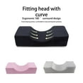 thumbnail image 1 of Neck Support Breathable Comfortable Head Rest Pillow Eyelash Extension Support Cloth Cushion Soft Grafting Tool Foam Professional Salon Pink, 1 of 9