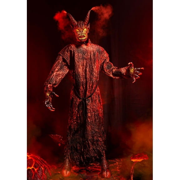 Magmoor the Lava Demon Animated Halloween Decoration
