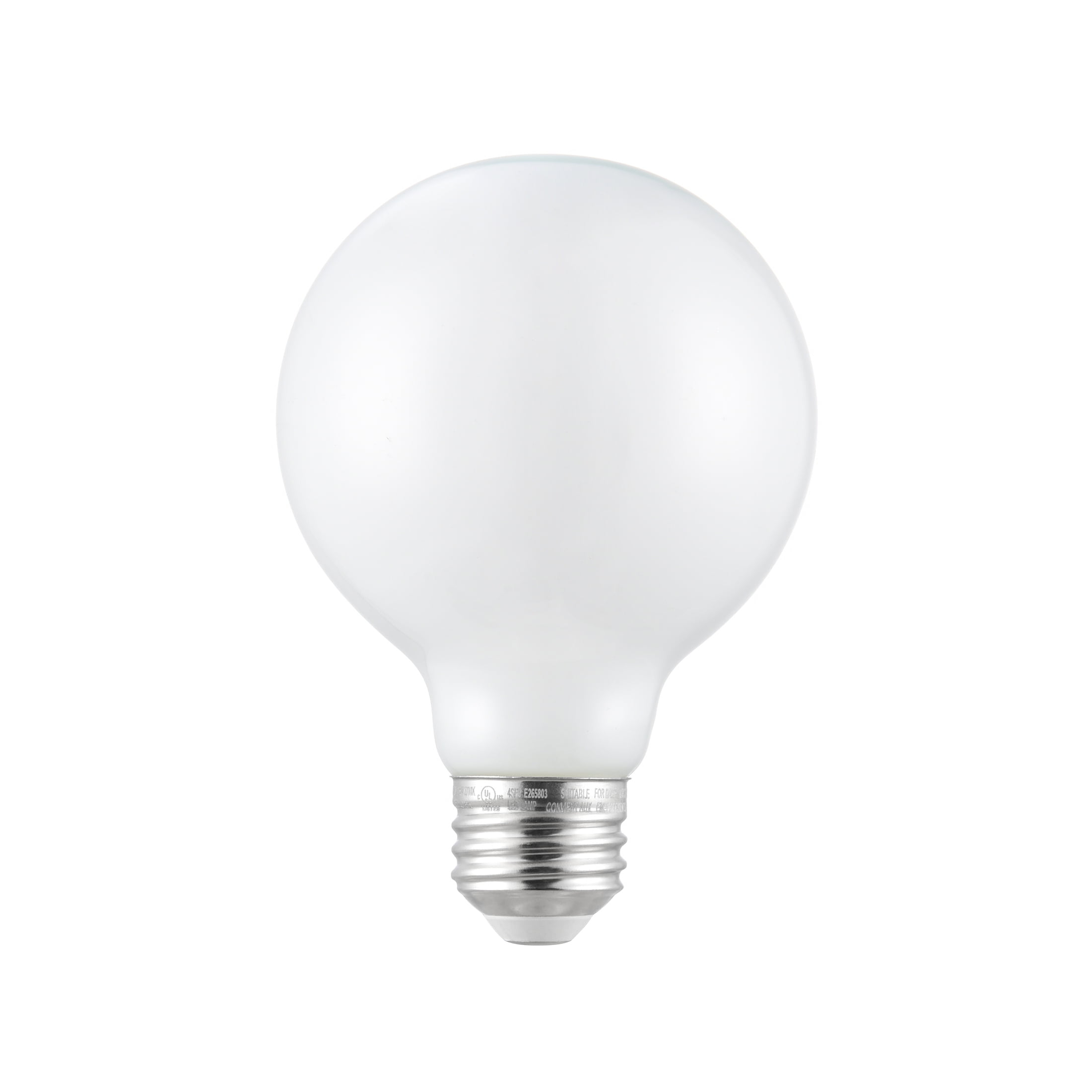 (2 pack) Great Value G25 LED Light Bulb, 2.5-Watt (25W Equivalent) Soft White Decorative Globe E26 Base Dimmable - 3 Pack