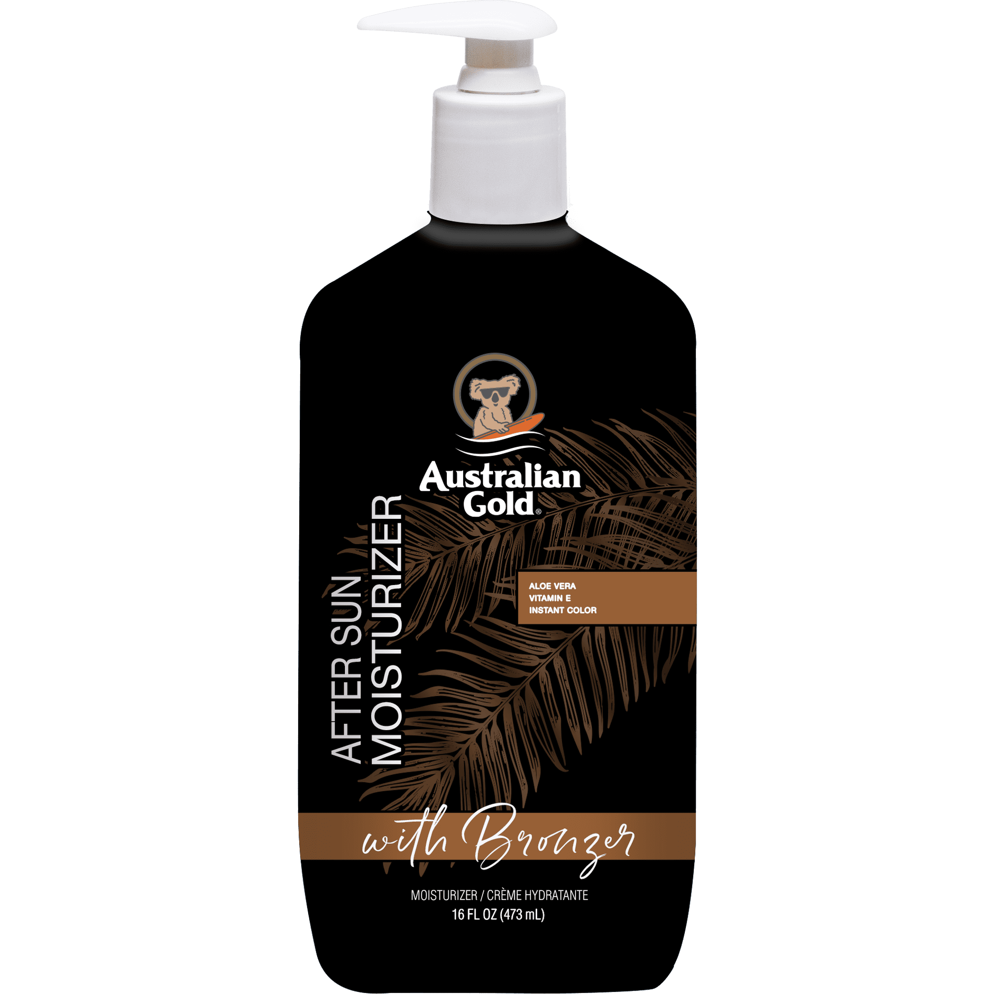 Australian Gold After Sun Moisturizer with Bronzer, 16 fl. oz, Hydrating Lotion with Vitamin E