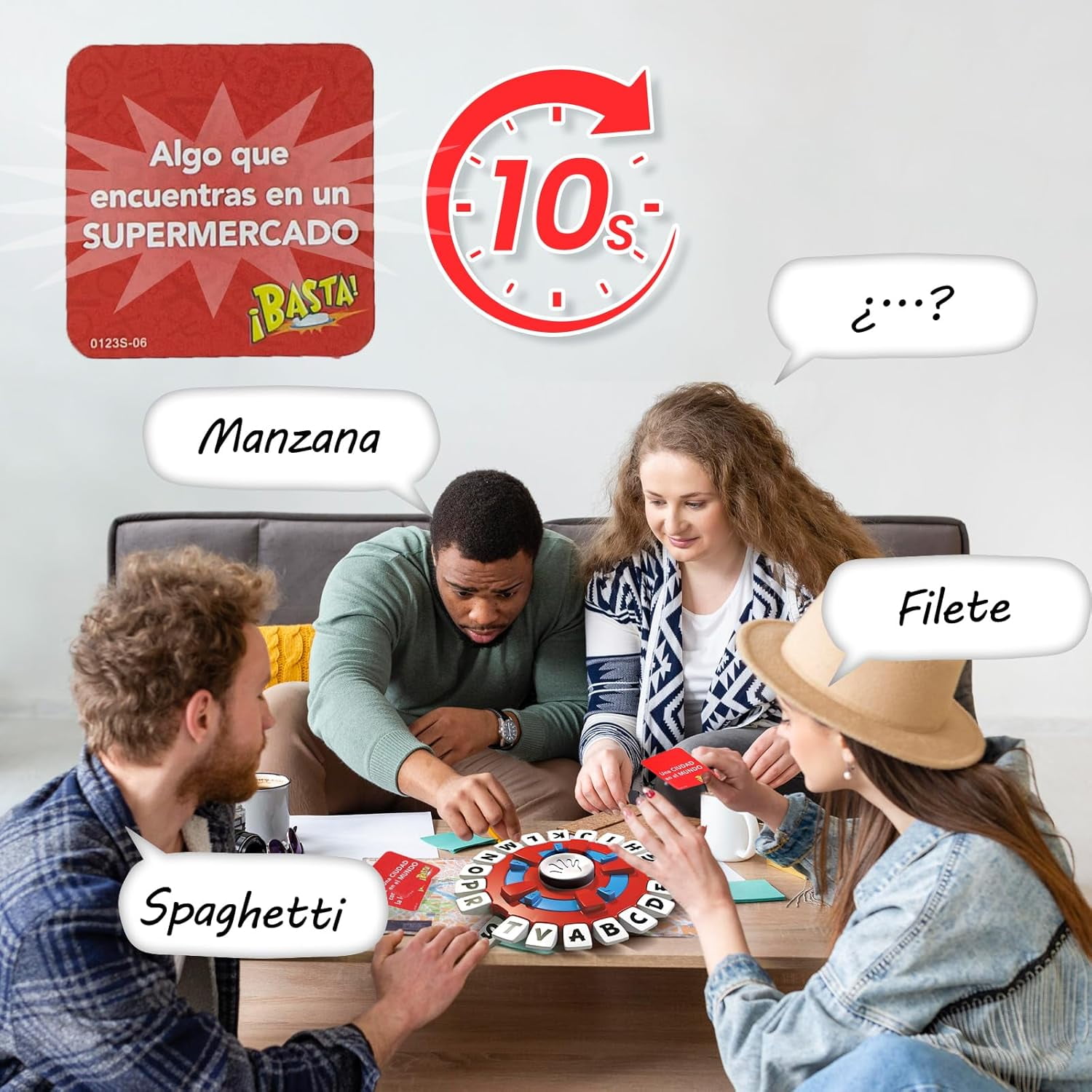 Basta Juegos De Mesa Basta Juego De Mesa En Español Para Adultos Y